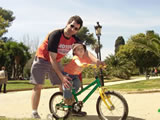 En bici