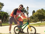En bici