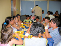 celebrando la Santa Cena