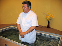 El pastor Rafael orando